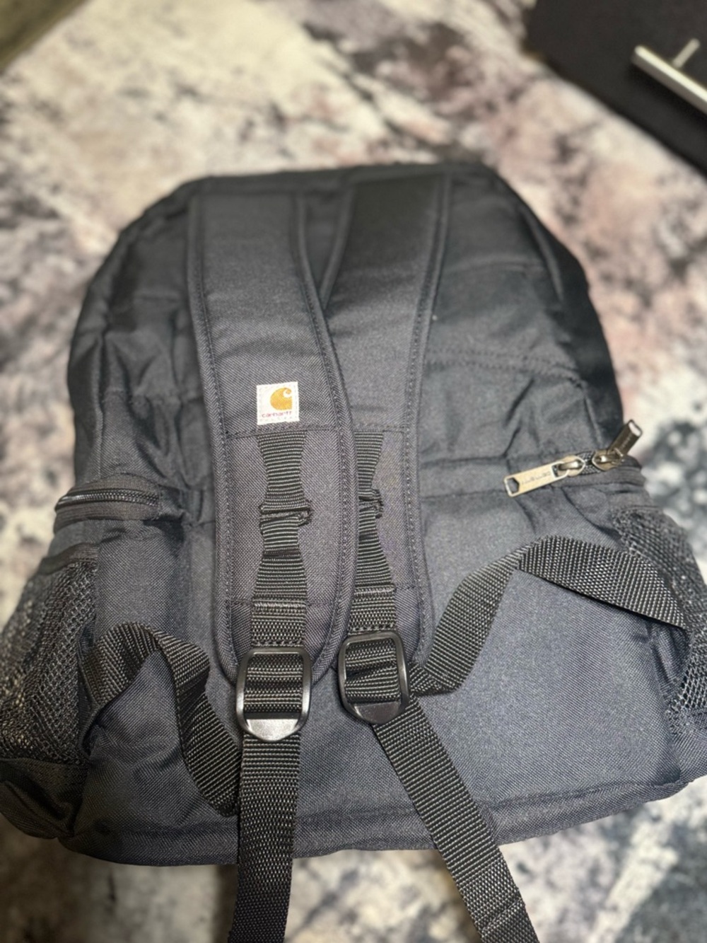 Carhartt Black 2-in-1 Backpack: Insulated Cooler +Gear Compartment-Rain Defender - Picture 13 of 14